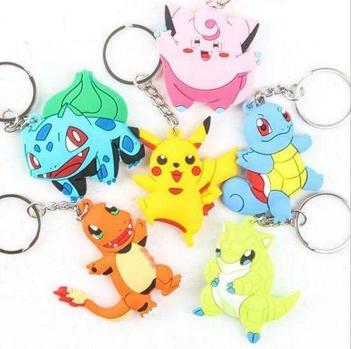 pokemon sleutelhanger 3D rubber pikachu, eevee, mewtwo, Verzamelen, Sleutelhangers, Merk, Nieuw, Ophalen of Verzenden