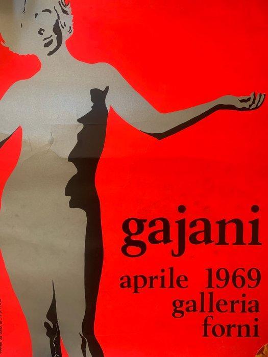 Gajani Carlo - Pop Art esposizione - Jaren 1960, Antiek en Kunst, Kunst | Tekeningen en Foto's