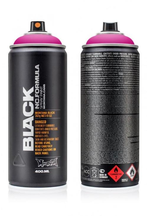 Montana Black BLK3150 Freak 400 ml, Doe-het-zelf en Verbouw, Verf, Beits en Lak, Nieuw, Ophalen of Verzenden