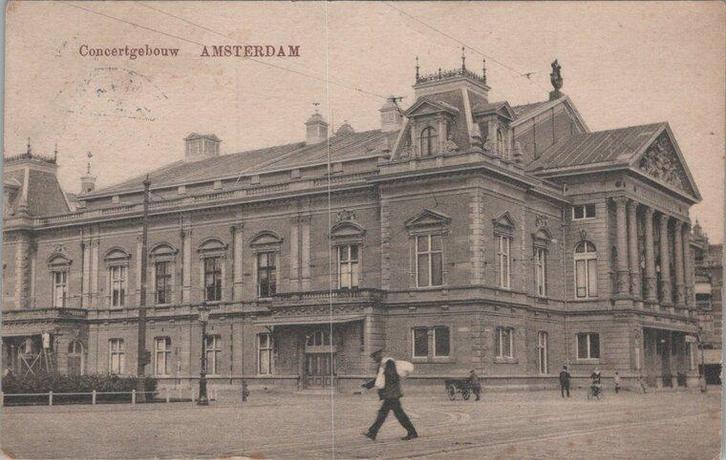 AMSTERDAM - Concertgebouw, Verzamelen, Ansichtkaarten | Nederland, Verzenden