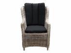 Darwin dining tuinstoel naturel rotan - olefin black, Ophalen of Verzenden, Nieuw