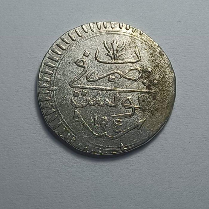 Tunesië. 8 Kharub Abdul Hamid I - AH 1194 (1780/1) (Zonder, Postzegels en Munten, Munten | Azië