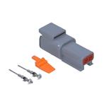 Deutsch-DTM 2-Pins Connector Male, Ophalen of Verzenden, Nieuw
