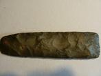 Neolithisch Vuursteen, groene jaspis bijl of pistool - 16.5