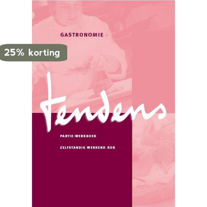 Zelfstandig werkend kok / Partie-werkboek / Tendens, Boeken, Schoolboeken, Zo goed als nieuw, Verzenden