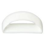 Witte servetring porselein, Verzenden, Nieuw