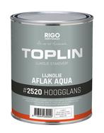 TOPLIN #2520 AQUA AFLAK HOOGGLANS (voorheen Aquamarijn LINOL, Doe-het-zelf en Verbouw, Verf, Beits en Lak, Ophalen of Verzenden
