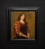Italiaanse school (XX) - Ritratto nobile, Antiek en Kunst