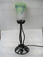 Lamp - Art Deco. Tulip ondertekend door NOVERDY, Frankrijk., Antiek en Kunst