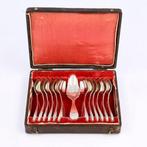 H.A. Schuss - Koffiegarnituur - Mokkalepel - Koffielepel, Antiek en Kunst