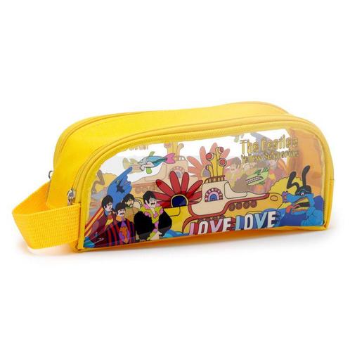 Etui/Pennenzak - The Beatles - Yellow Submarine - Transparan, Diversen, Schoolbenodigdheden, Nieuw, Ophalen of Verzenden