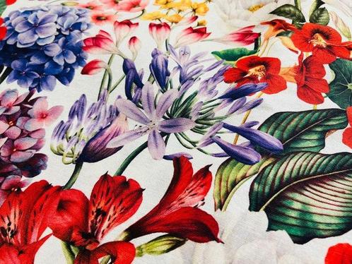 Botanische Explosie: de eeuwige tuin - Meubelstof - 3 m -, Antiek en Kunst, Antiek | Kleden en Textiel