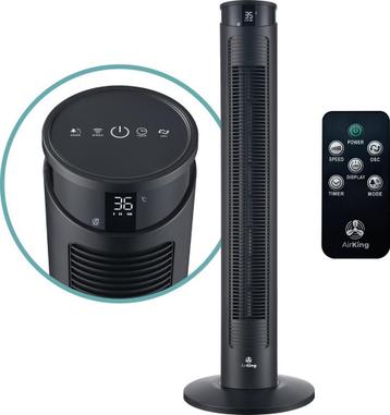 AirKing Torenventilator 94cm - Zwart beschikbaar voor biedingen