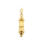 Vintage gouden Mezoeza hanger (vintage gouden hanger), Sieraden, Tassen en Uiterlijk, Ophalen of Verzenden, Gebruikt, Goud, Overige merken