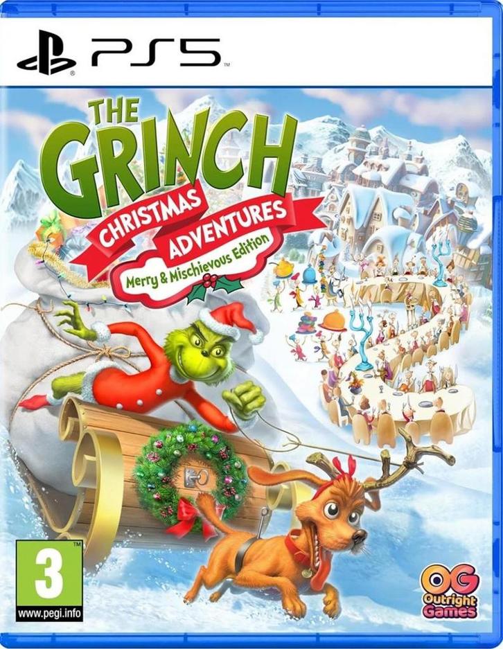 The Grinch Christmas Adventures-Merry & Mischievous Edition, Spelcomputers en Games, Games | Sony PlayStation 5, Nieuw, Ophalen of Verzenden