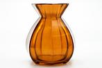 Moser & Söhne - Joseph Hoffmann art deco faceted amber glass, Antiek en Kunst