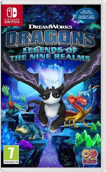 Dragons Legends of the Nine Realms (Switch Games), Spelcomputers en Games, Games | Nintendo Switch, Zo goed als nieuw, Ophalen of Verzenden