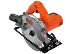 BLACK+DECKER CS1250L - Cirkelzaag 1250W - Lasergeleider en, Verzenden, Zo goed als nieuw