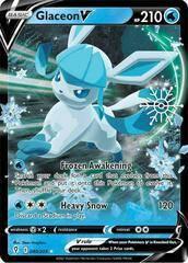 Glaceon V 040/203 Snowflake (Evolving Skies), Hobby en Vrije tijd, Verzamelkaartspellen | Pokémon, Losse kaart, Nieuw, Foil, Ophalen of Verzenden