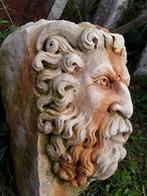 Sculptuuur voor buiten, chiave di volta - 50 cm - kalk