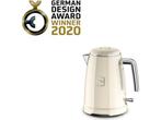 Novis K1 - Waterkoker - 1.6L RVS - Crème, Verzenden, Zo goed als nieuw