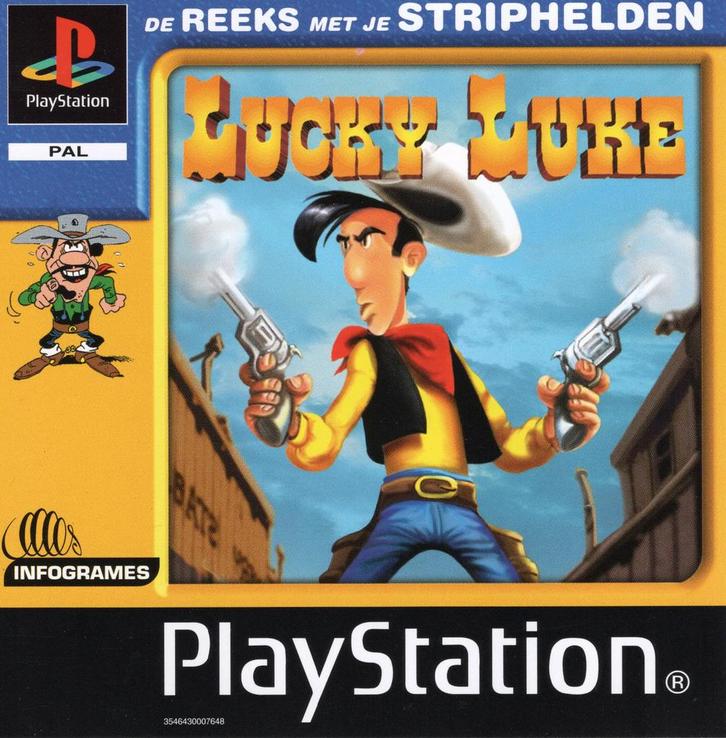 Lucky Luke - PlayStation 1, Spelcomputers en Games, Games | Sony PlayStation 1, Zo goed als nieuw, Ophalen of Verzenden