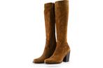 Shabbies Amsterdam Laarzen in maat 38 Bruin | 10% korting, Kleding | Dames, Schoenen, Hoge laarzen, Verzenden, Gedragen, Bruin