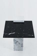 TM DESIGN - Bianco Carrara/Nero Marquinia - Salontafel -, Antiek en Kunst