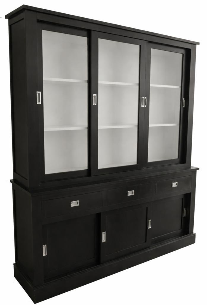 Buffetkast antraciet Gouda 200cm, Huis en Inrichting, Kasten | Buffetkasten, Ophalen of Verzenden