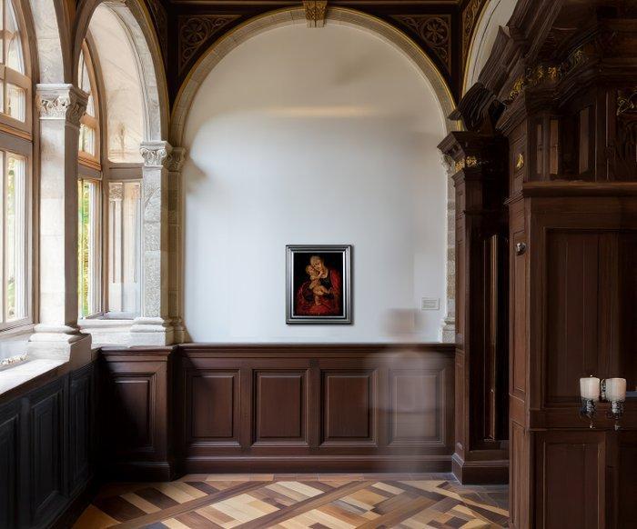 Lucas Cranach I (1472-1553) (XVII Follower) - Maria en Kind, Antiek en Kunst, Kunst | Schilderijen | Klassiek