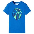 vidaXL Kindershirt 104 blauw, Verzenden, Nieuw