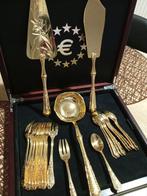 Bestekset voor 12 personen - Verguld, Antiek en Kunst