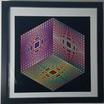 Victor Vasarely (1906-1997) - TEST-2, Antiek en Kunst