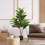 TRUUSK Kunstmatige Vioolvijgenboom 110cm - Kunstplant in Pot, Verzenden, Nieuw