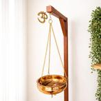 Puur koperen Shirodhara pot (diameter ± 23 cm), Ophalen of Verzenden, Nieuw