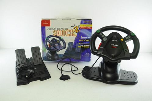Race 32/64 shock Stuur Garantie & morgen in huis!, Spelcomputers en Games, Spelcomputers | Overige Accessoires, Zo goed als nieuw