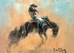 Paul Cheng - Rodeo Art #10, Antiek en Kunst, Kunst | Schilderijen | Modern