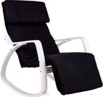 Flexibele schommelstoel wit frame | OP = OP -40%, Huis en Inrichting, Eenpersoons, Minder dan 75 cm, Nieuw, Ophalen of Verzenden