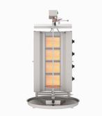 Naomi Grills EC.O.4.G | Gas Döner Grill | 4 Branders | Boven, Ophalen of Verzenden, Nieuw in verpakking