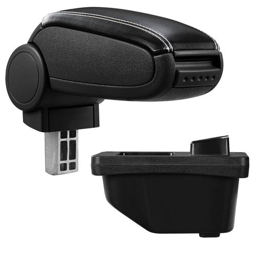 Armsteun Peugeot 308 I SW CC kunstleer zwart wit stiksel, Auto diversen, Auto-accessoires, Verzenden