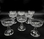 Baccarat - Champagneglas (8) - Griekse Gravering Griekse