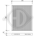 BINNENFILTER VOOR ALFA ROMEO MITO 2008-2018 13345949, Ophalen of Verzenden, Nieuw