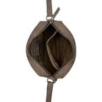 Salted Leren Dames Schoudertasje Camerabag - Nubuck - Taupe, Sieraden, Tassen en Uiterlijk, Tassen | Schoudertassen, Overige merken