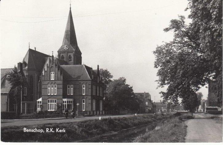 BENSCHOP - R. K. Kerk, Verzamelen, Ansichtkaarten | Nederland, Verzenden
