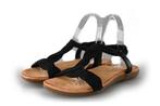 DSTRCT Sandalen in maat 39 Zwart | 10% extra korting, Verzenden, Zwart, DSTRCT, Sandalen of Muiltjes