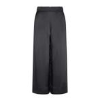 Mos Mosh • zwarte satijnen pantalon Edi • 38, Kleding | Dames, Broeken en Pantalons, Maat 38/40 (M), Mos Mosh, Verzenden, Zwart