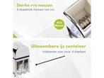 BarUp IJscrusher met IJsschep - Professionele Ice Crusher -, Verzenden, Zo goed als nieuw