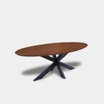 Tafel Ovaal Eikenhout  Matrix  300x120, Huis en Inrichting, Nieuw