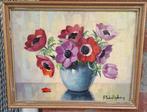 Hubert Schallenberg (1883-1981) - Pot klaprozen, Antiek en Kunst, Kunst | Schilderijen | Klassiek