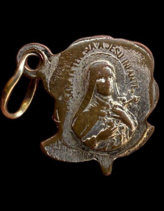 Mysterieuze kleine reliquiariehanger in gotische stijl, in, Antiek en Kunst, Curiosa en Brocante